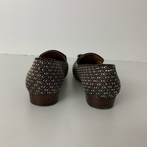 J. Crew Charlie Medallion Jacquard Tassel … - Picture 4 of 7